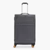 Fabric suitcase L24047