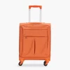 Fabric suitcase L16048